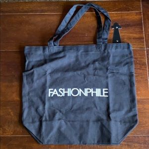 NEW Canvas Fashionphile Tote Bag